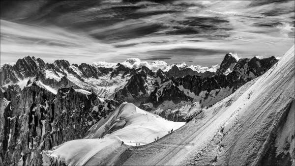 20ème : Descente du Mt Blanc - Bernard PECHEREAU - PC Brétignollais - 99ème N2
