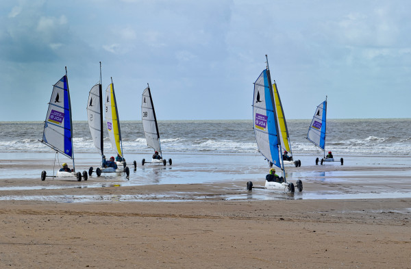 Course de chars à voile-Christine Fonteneau