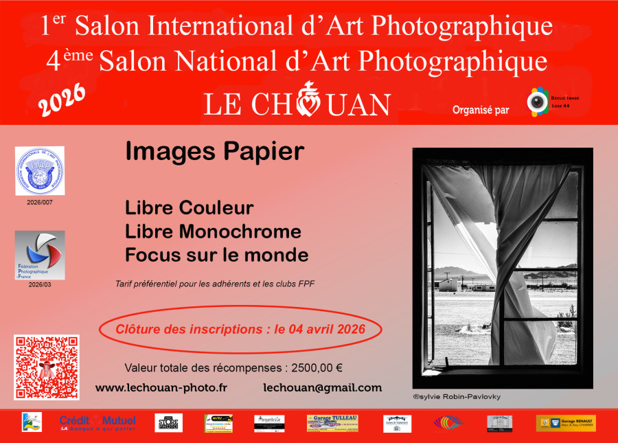 1er Salon international et 4ème salon national d'art photographique Le Chouan